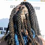 Medium box Braids