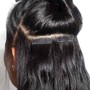 Tape- In Hair Extensions Install Fine Hair (Hair is included with deposit separately)