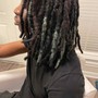 Instant locs on natural short hair