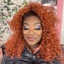 Full Face Glam + Wig Install