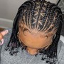 (Half head)Men braids