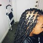 (Add on) Bohemian/boho (water wave or deep twist)