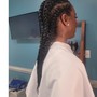 Sleek Braided ponytail