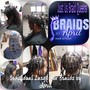 Individual Braids (on natural hair)($50.00 deposit)