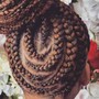 Regular Cornrow Extensions