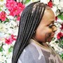 Medium Knotless Braids