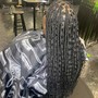 Smedium Knotless Braids - Butt Length