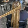 Mid back - Large Goddess Knotless Braids