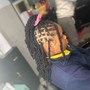 Just the locs styled