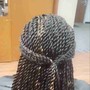 Individual Braids touch up