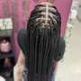 Knotless braids