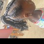 Kids Cornrows Styled