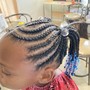 Kids Cornrows Styled