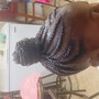 Kids Cornrows Styled