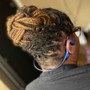 Faux Loc (Shaved Sides