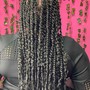 Braids/ Faux Loc Elbow Length Charge: ( ADD ON)