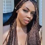 Medium Knotless Box Braids