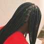 KID Small Knotless Braids