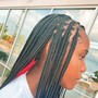 KID Small Knotless Braids