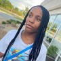 KID Small Knotless Braids