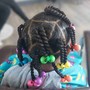 Kid's knotless Braids