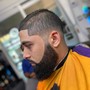 Beard trim w/razor edge