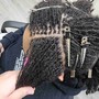 Traditional Loc Install (twist or braids)