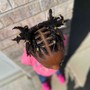 Kid's Loc Retwist - Palm Roll