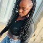 Small Knotless Braids(Mid back)