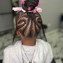 Kid's Natural Hair Braid Style