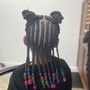 Kid's natural Braids- no added hair