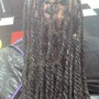 Medium Box Braids to waist w/hair