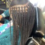 Medium Box Braids to waist w/hair