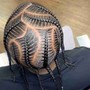 Cornrows freestyle for Men (Men Braids)