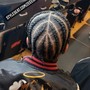 Men Cornrows 4 Braids