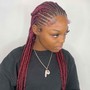 Quick Weave/ Half Braids