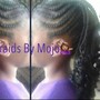 Braid curls or beads