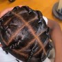 Feed In Braids (straight back)