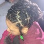 Kid's Retwist and style