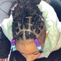 Kid's Retwist and style