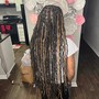 Smedium knotless soft locs