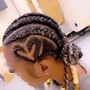 Kids braids style