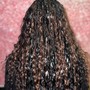 Human hair Braids