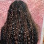 Human Hair Knotless Braids