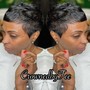 Relaxer cut and style