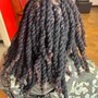 Goddess Knotless Braids