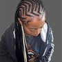 Kids braid style on natural hair