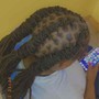 Braids ponytail