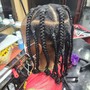 Medium Individual / Box Braids