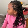 Kids Braids ponytail